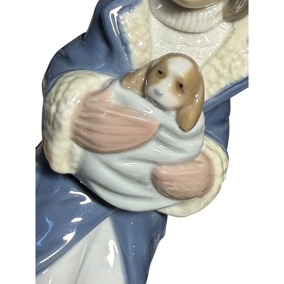LLADRO‎ Friday’s Child Figurine Retired #6019 Boy Puppies Dogs 1993 Nino Viernes - Picture 13 of 16
